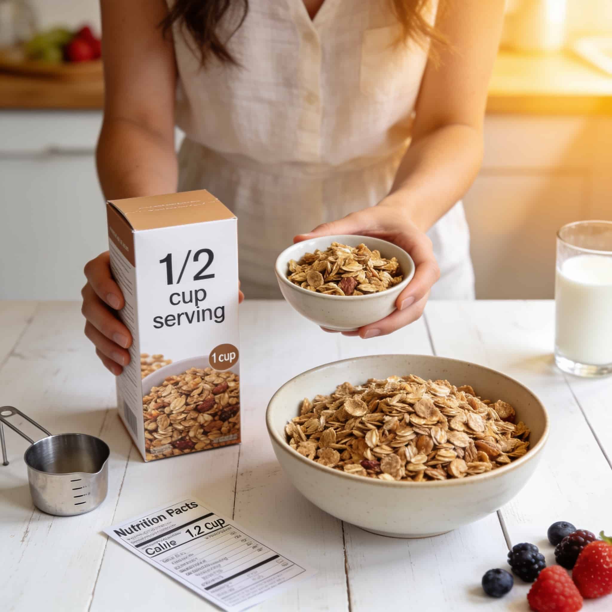 How Serving Size Misconceptions Inflate Intake