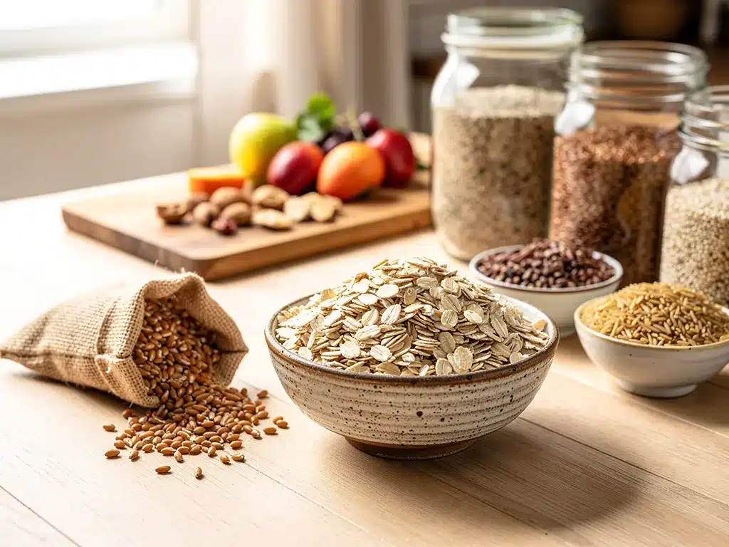 Whole Grains: Oats, Barley, and Other Fiber-Rich Carbohydrates
